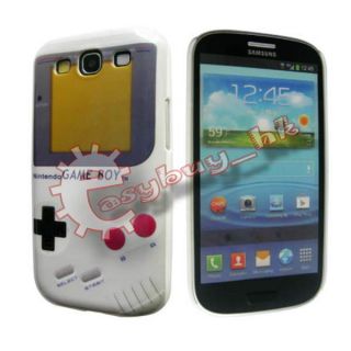 Game Boy Hard Back Case Cover Samsung Galaxy S3 SIII i9300 Free Screen