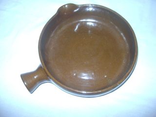 Vtg 2 Brown Dripfrench Onion Soup Bean Crock Large Stoneware 1 Lid