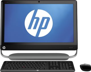 HP 23 Touch Screen TouchSmart All In One Computer 4GB Memory 500GB HD