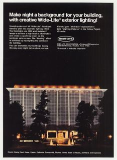 1969 Fresno County Court House Wide Lite Lighting Ad