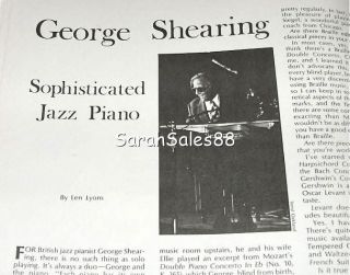 Keyboard Magazine 1976 Gregg Allman Steinway Piano Buil