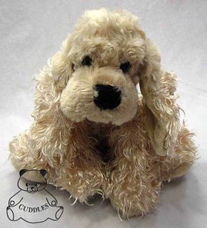 Classy Spaniel Dog Tan Ganz Plush Toy Stuffed Animal Brown Puppy