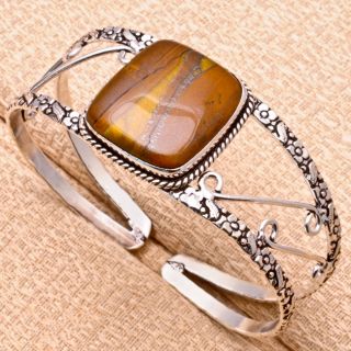 type cuff bracelet stone name tiger s eye gemstone quantity