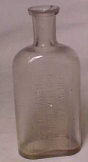 c1890s Theo Tapken 153 Franklin St Brooklyn N Y Druggist Bottle