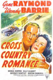  Original Cross Country Romance Gene Raymond 1940 Wendy Barrie