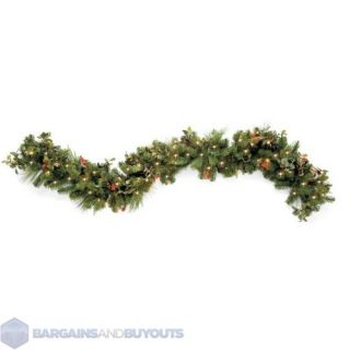 Bayberry Plug In Garland With Clear Lights 418509