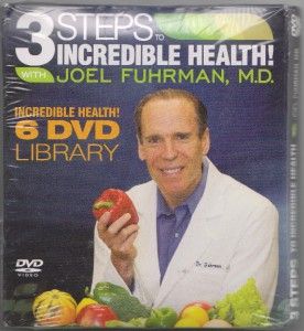 Incredible Health 6 DVD Library Set by Joel Fuhrman M D SEALED