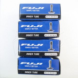 Fuji Twenty Niner Mountain Bike Tubes 29 x 1 75 Schrader Valve 4 Pack