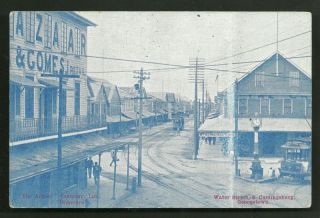 Georgetown Water Street Tram British Guiana Guyana 1910