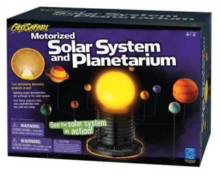 GeoSafari Motorized Solar System and Planetarium EI 5237 Brand New