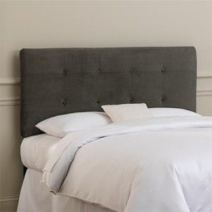 Riley Full Pewter Headboard Adjustable 5 to Meet The Height of Your
