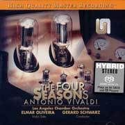 NEW Gerard Schwarz Vivaldi: The Four Seasons Stereo Hybrid DSD SACD