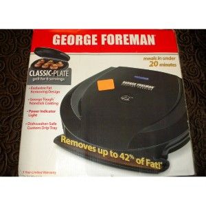 George Foreman Lean Mean Grilling Machine Classic Plate