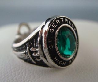 St Gertrude Vintage Class Ring Charm