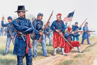 Italeri 6012 1 72 Union Infantry and Zouaves