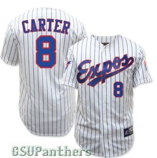 Gary Carter Montreal Expos Cooperstown Home Jersey w Patch Sz s XL