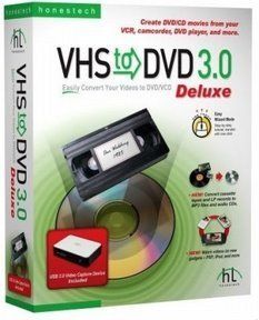 Honestech VHS to DVD Deluxe 3 0 New Converter