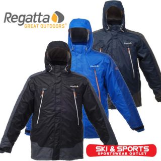 Regatta Mens 3 in 1 Waterproof Breathable Isotex Hooded Jacket
