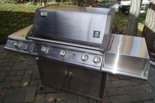 Grill Gas Stainless Steel 64 Long x 25 Wide x 45 High Members Mark w