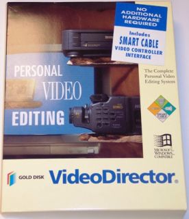 Videodirector Complete Personal Video Editing System