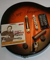  Paul Electric Guitar Signed by George Thorogood Handmade Slide