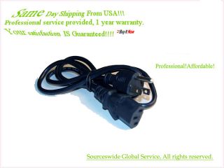 New AC Power Cord Cable for Gateway Desktop PC Computer