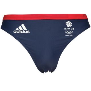Adi Team GB 2012 Olympics Diver Swim Briefs Mens Swimming Trunks New