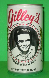 Gilleys Premium Texas Beer 12 oz Can Shiner Texas