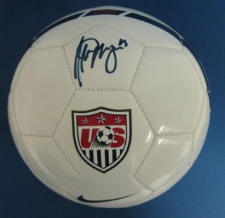 Alex Morgan Autographed Signed Nike USA Soccer Ball PSA DNA