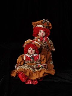 Ginger Ginny Gingerbread Doll Set Bev Stoehr 1 100
