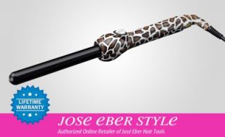 Jose Eber 19mm Pro Series Curling Iron Giraffe Print