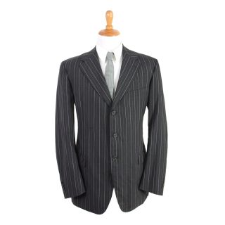 Gianfranco Ferre 100 Wool Striped Sport Coat Blazer US 46L EU 56L