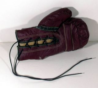 Jack Dempsey Everlast 5 oz Souvenir Boxing Glove Left Hand CA 1940s