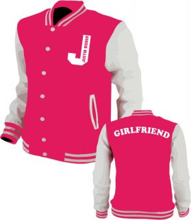 Justin Bieber JB Girlfriend Baseball Varsity Jacket Top Believe Tour