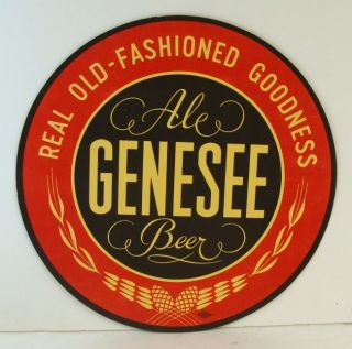1930s Genesee Beer Barrel Label NOS10 3/4PaperGreat