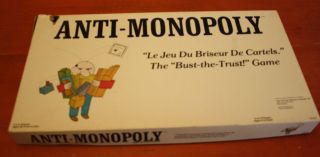 ANTI MONOPOLY Board Game