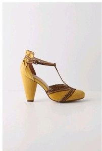 NIB Anthropologie Glad Rags T Straps Shoes Heels Sz 9 Size New by