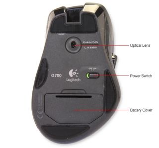  G700 Wireless Rechargeable 5700DPI Laser Gaming Mouse Mice for PC Mac