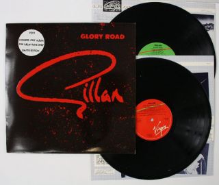 Gillan Glory Road Ed LP V2171 12 VDJ 32 Virgin 1980 NM EX