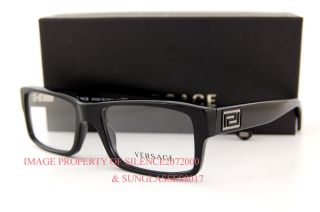 Brand New VERSACE Eyeglasses Frames 3141 GB1 for Men BLACK 100%