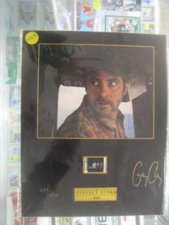  The Perfect Storm Cell with George Clooney Autograph 684/1500 Oscars