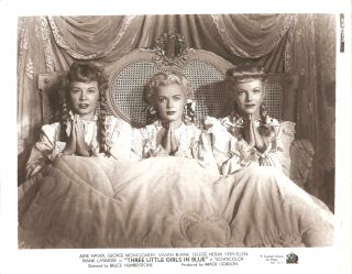 JUNE HAVER, VERA ELLEN & VIVIAN BLAINE in Three Little Girls in Blue