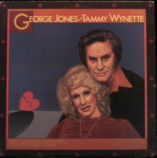 George Jones Tammy Wynette Encore LP Excellent Vinyl