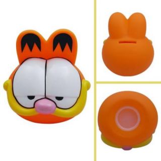 Adorable Garfield Fat Cat 4 Plastic Piggy Bank New Ships Fast Great