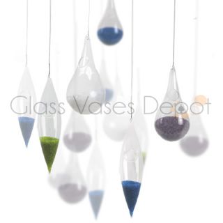 This Hanging Tear Drop Plant Terrarium vase is great for contemporary