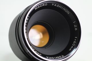 Yashinon Tomioka 60mm 1 2 8 Macro Lens M42 30 Day Warranty Canon Nikon
