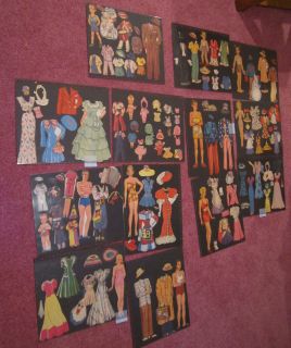 1940s Blondie Dagwood Paper Dolls 13 Pages Both Sides
