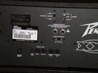 Peavey XXL 100 Watt Guitar Amp Head Mint FS Manual