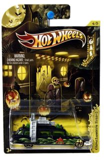 2012 Hot Wheels Happy Halloween Ghostbusters Ecto 1 4 5