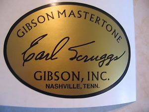 Gibson Banjo Label
